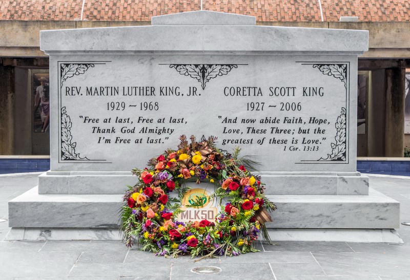 Tombe de Martin Luther King